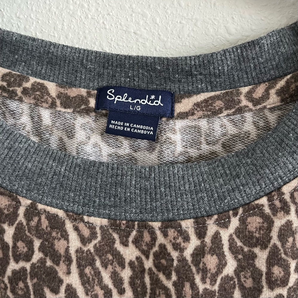 Splendid Leopard pullover - Picture 3 of 3